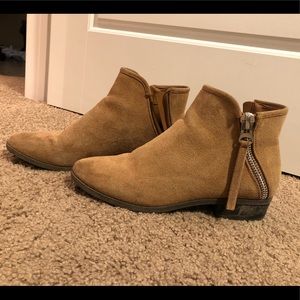 call it spring brown ankle booties.